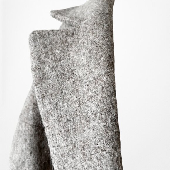 Mango Oversized Wool Blend Peacoat Style Knee Length Coat Jacket Size XS - Picture 4 of 6